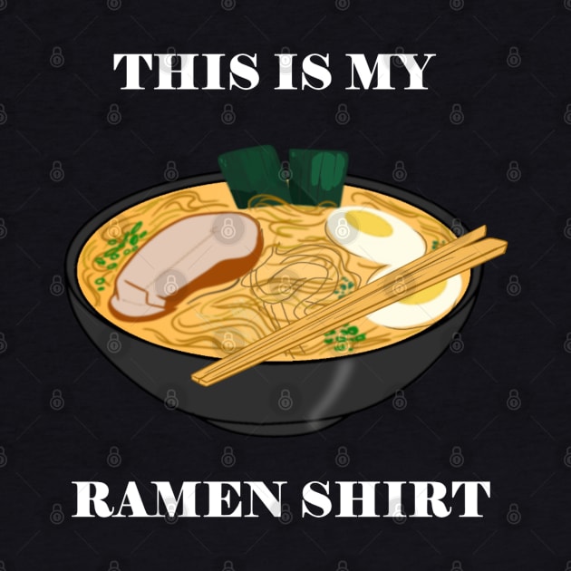 This is my Ramen Shirt by DRevStudios 